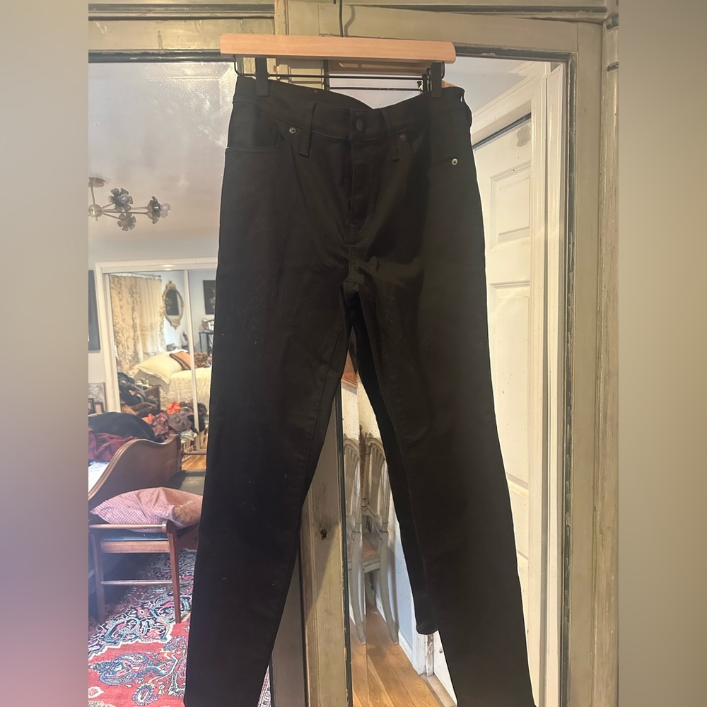 NWT Madewell black “skinny skinny” jeans